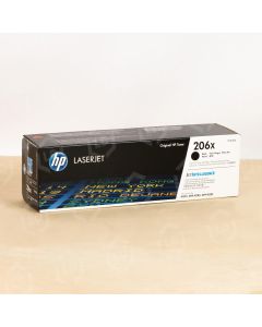 HP Original 206X High Yield Black Toner, W2110X