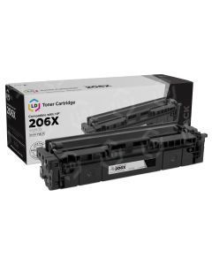 Compatible HP 206X Black LaserJet Toner Cartridge W2110X